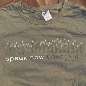 Speak Now Taylor Swift concert shirt